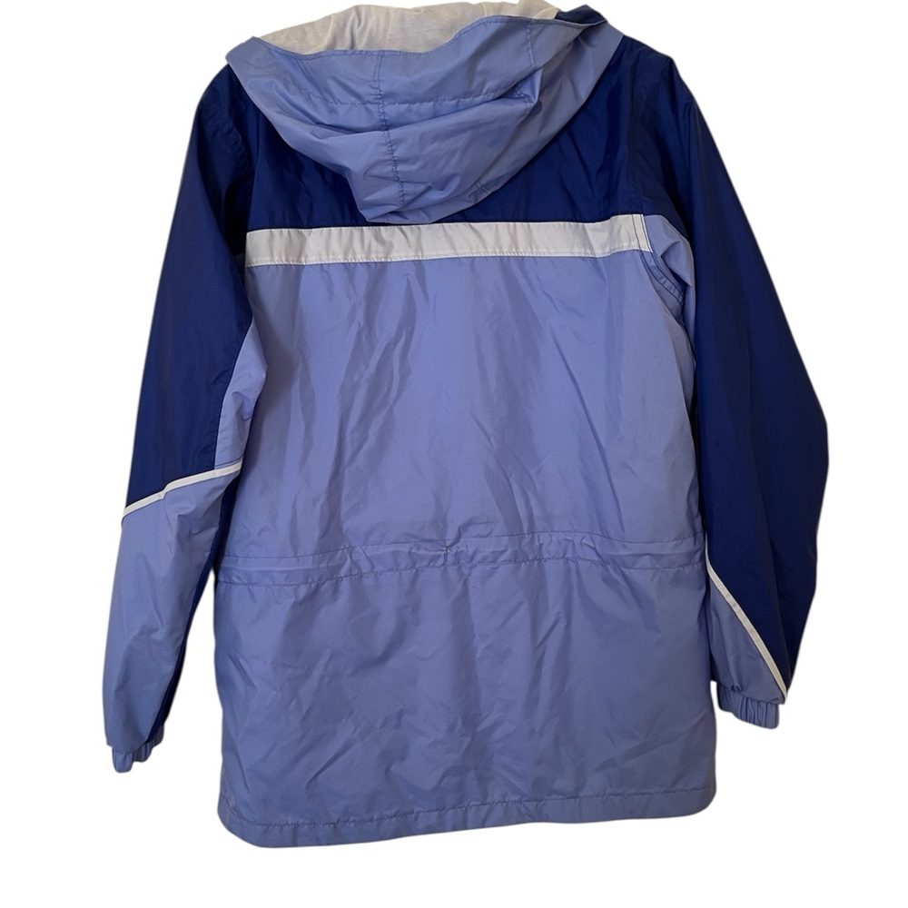 Retro 1990s Columbia Colorblock
Hooded Windbreaker Jacket -
Youth L / Adult XS - Picture 3 of 6